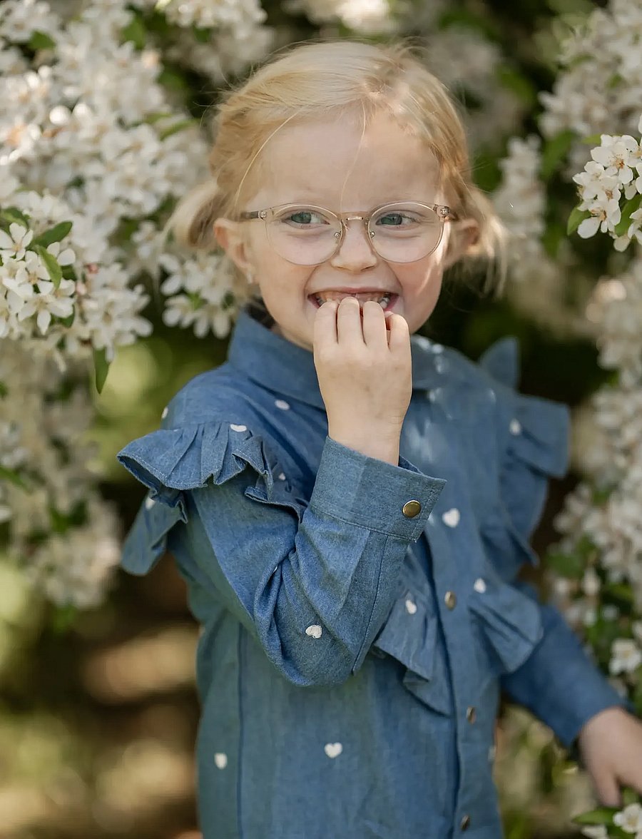 Hanevild - Denim dress - (girl) Mother, daugther, son outfit - langærmede babykjoler - denim - 3