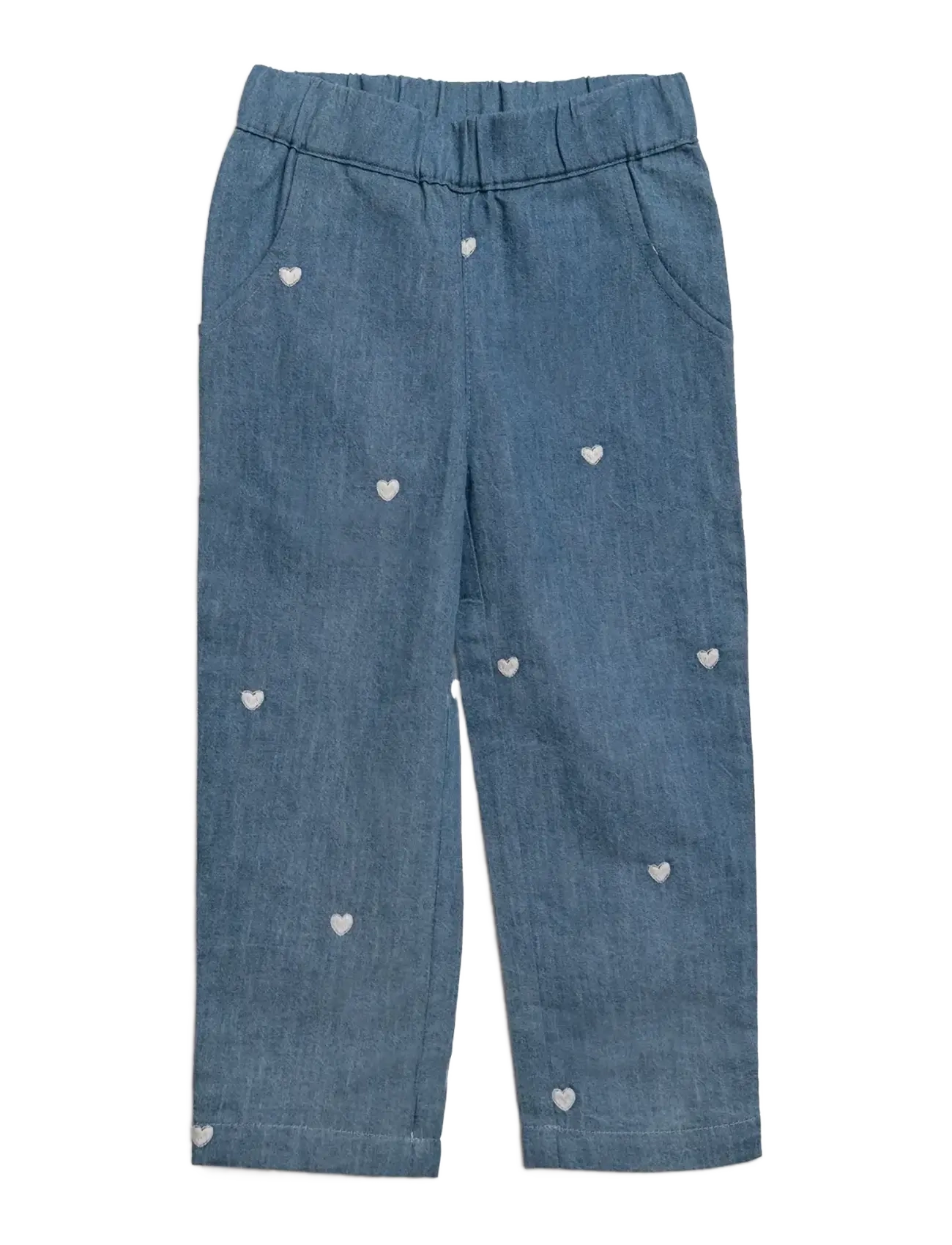 Hanevild Denim pants - girl & boy - Baby 44-92 - DENIM / blue