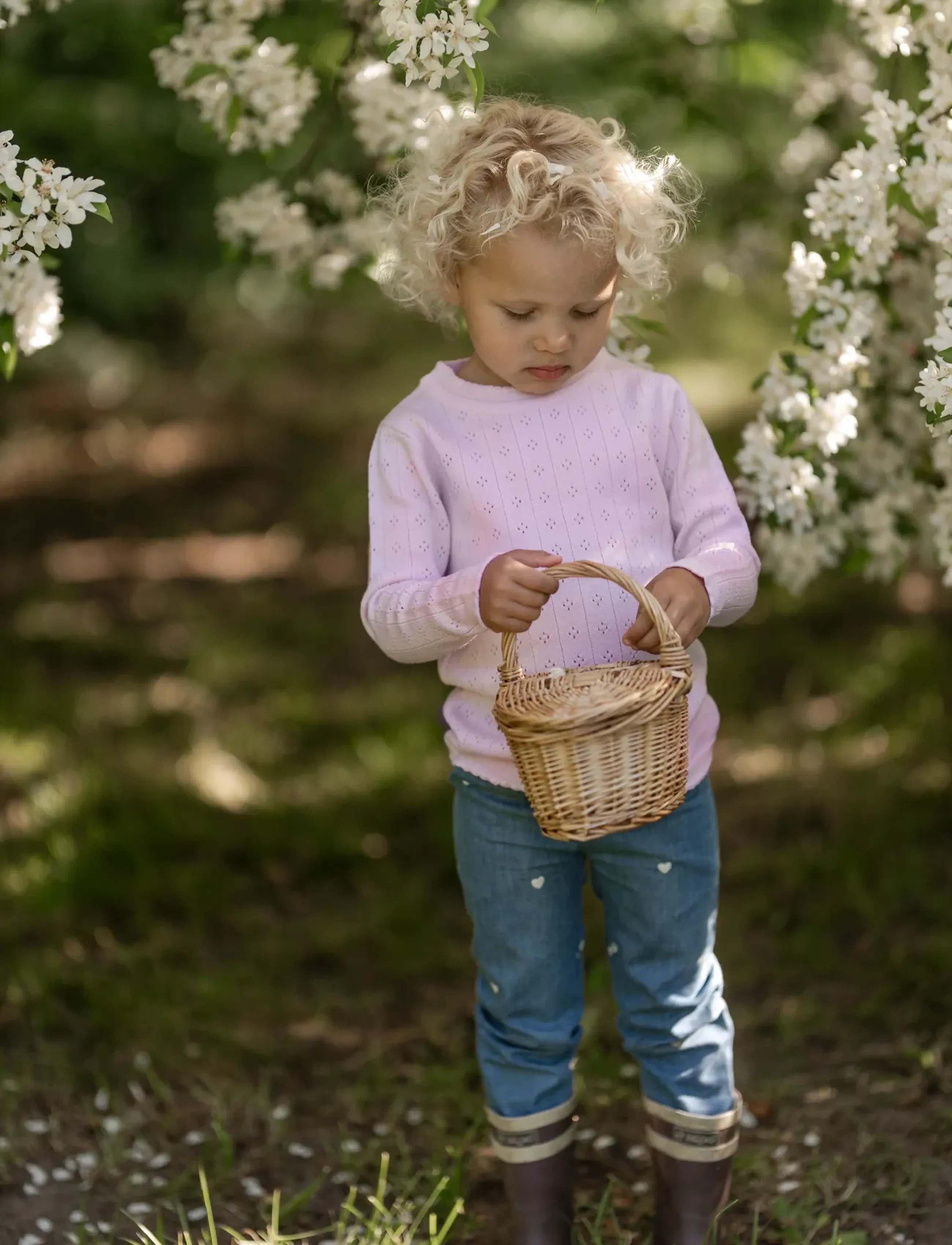 Hanevild Denim Pants Girl & Boy, 110/116, Unterteile, Blau - Trousers, Kinder