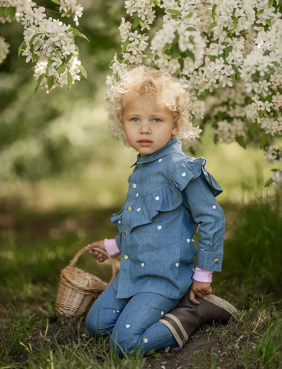 Hanevild - Denim pants - girl & boy - babyhosen - denim - 4