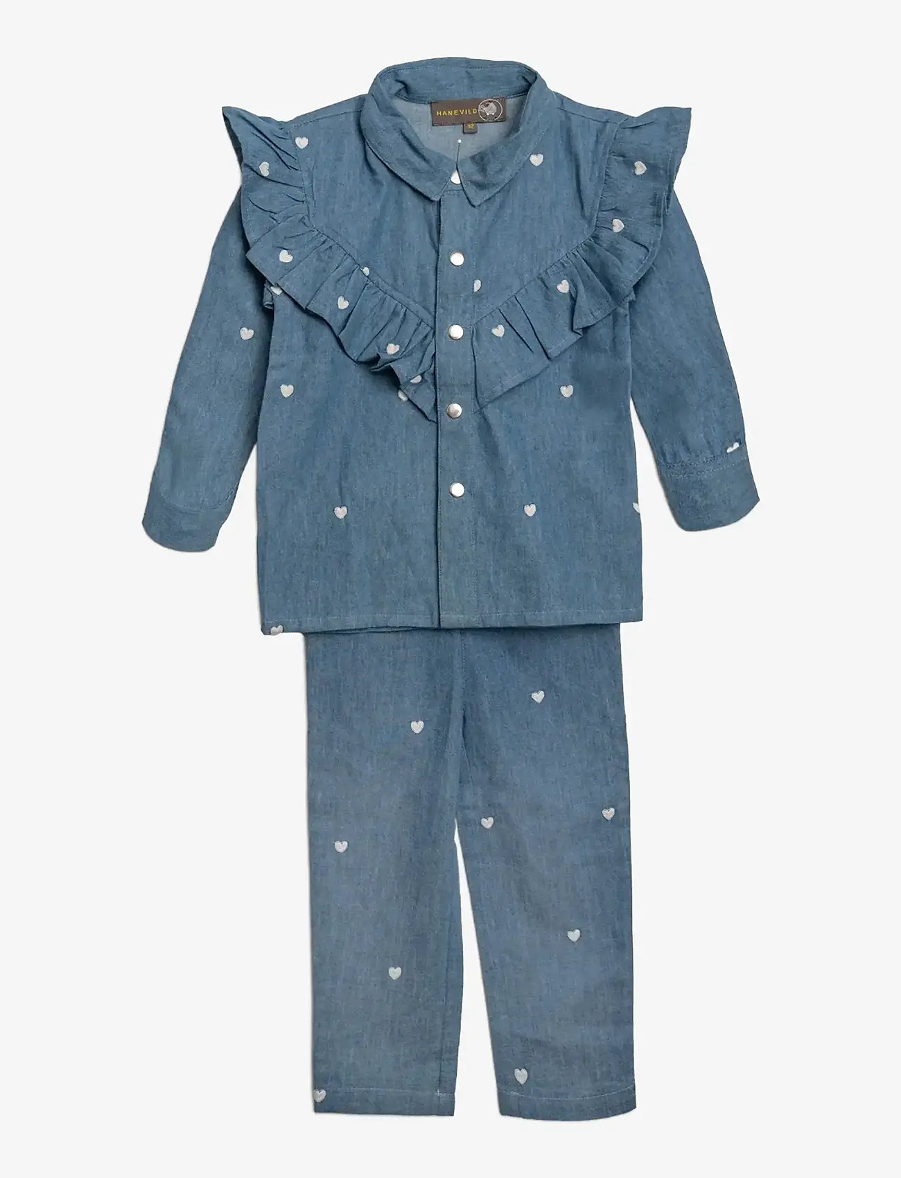 Hanevild - Denim pants - girl & boy - babybyxor - denim - 3