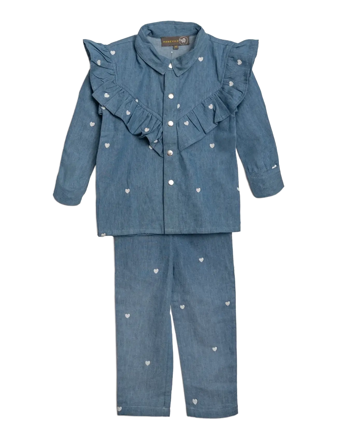 Hanevild - Denim pants - girl & boy - babybukser - denim - 3