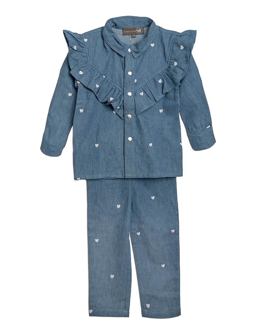 Hanevild - Denim pants - girl & boy - babyhosen - denim - 3