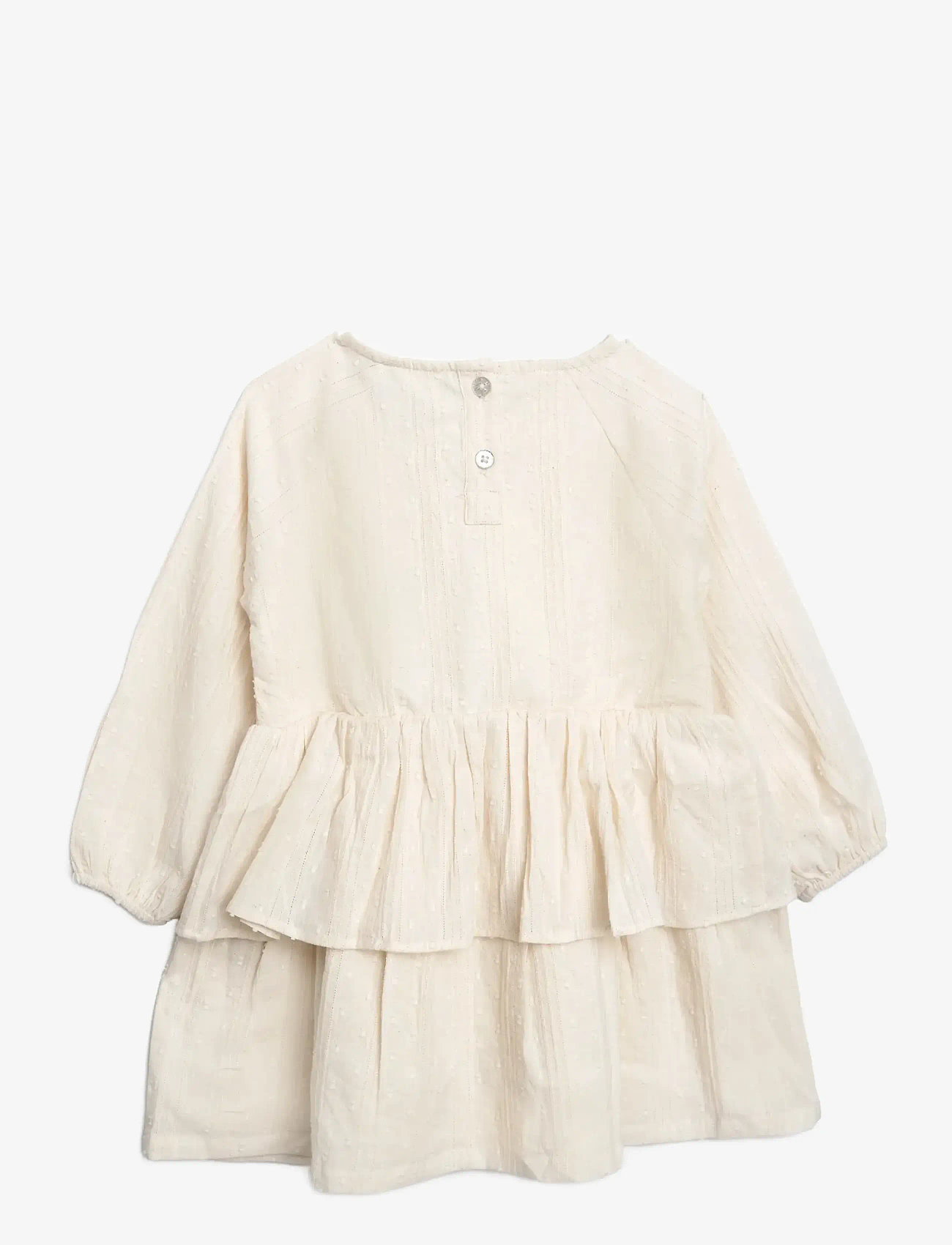 Hanevild - Else dress - pikkade varrukatega beebi kleidid - cream - 2