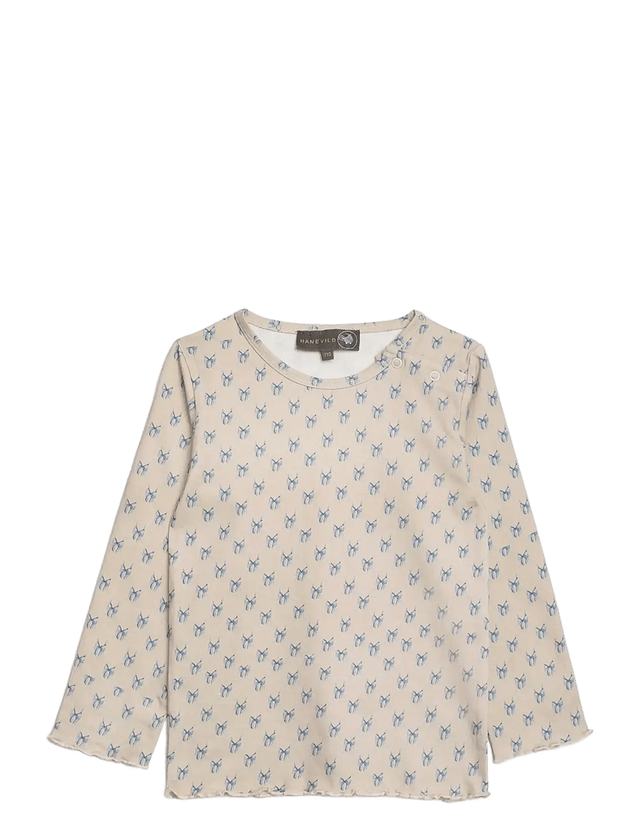 Hanevild - Bow blouse - langärmelig - cream - 1