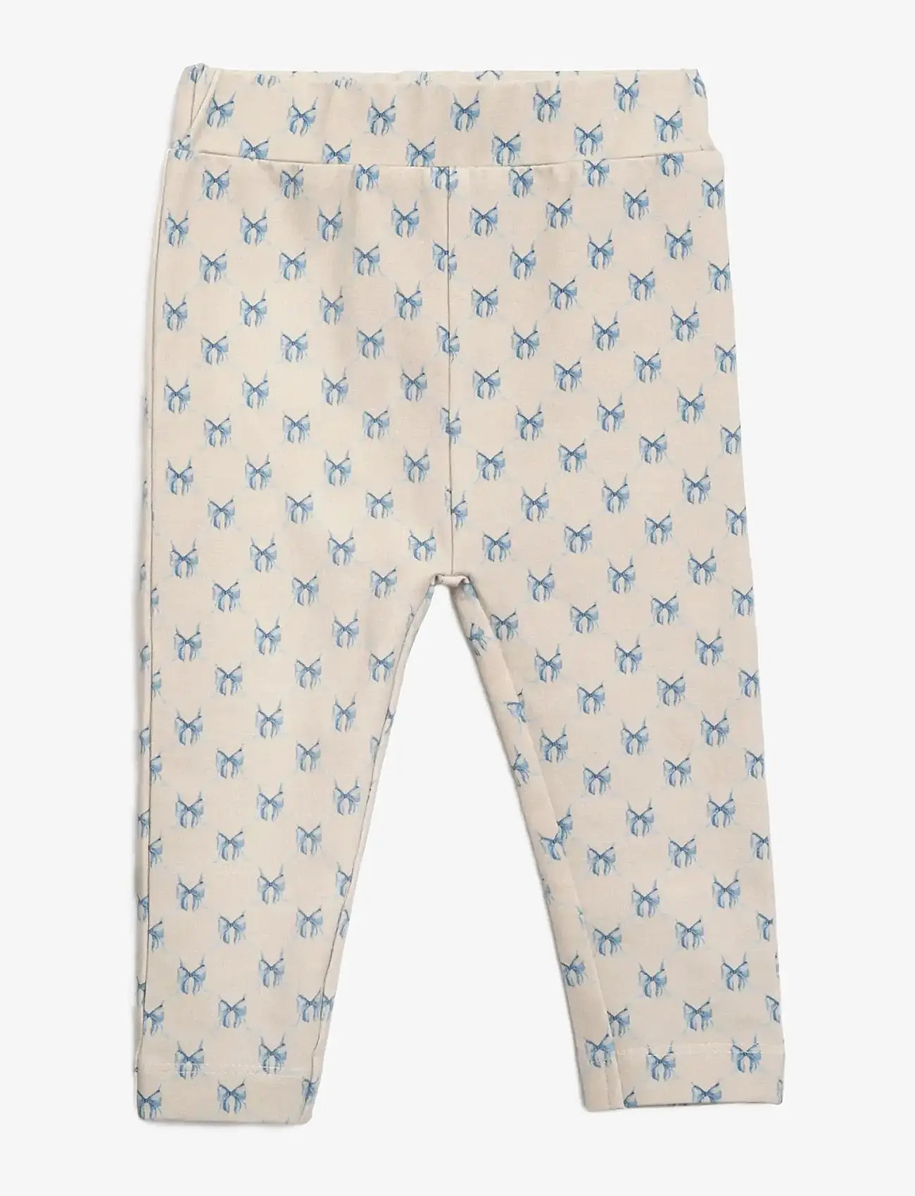 Hanevild - Bow leggings - leggings - cream - 2