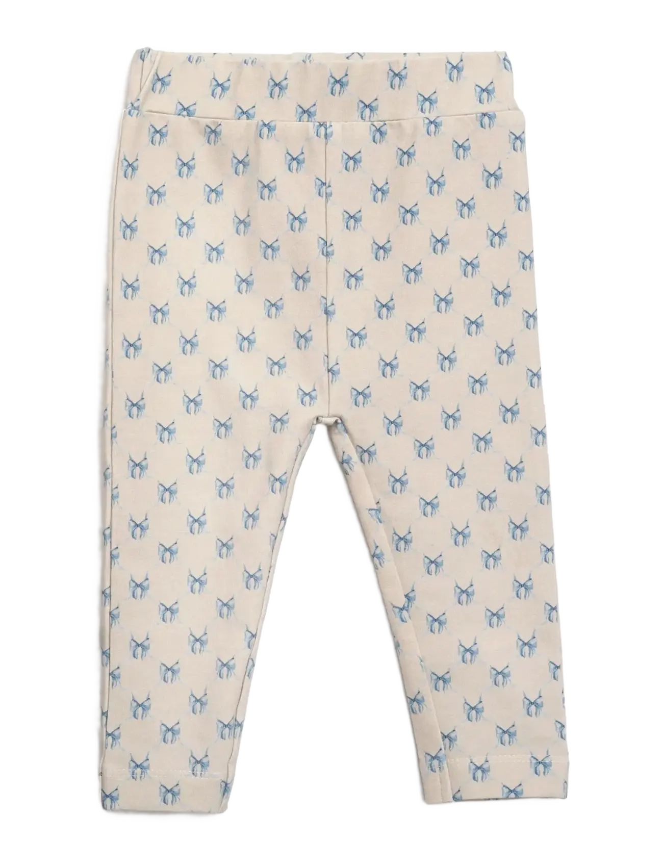 Hanevild - Bow leggings - leggings - cream - 2