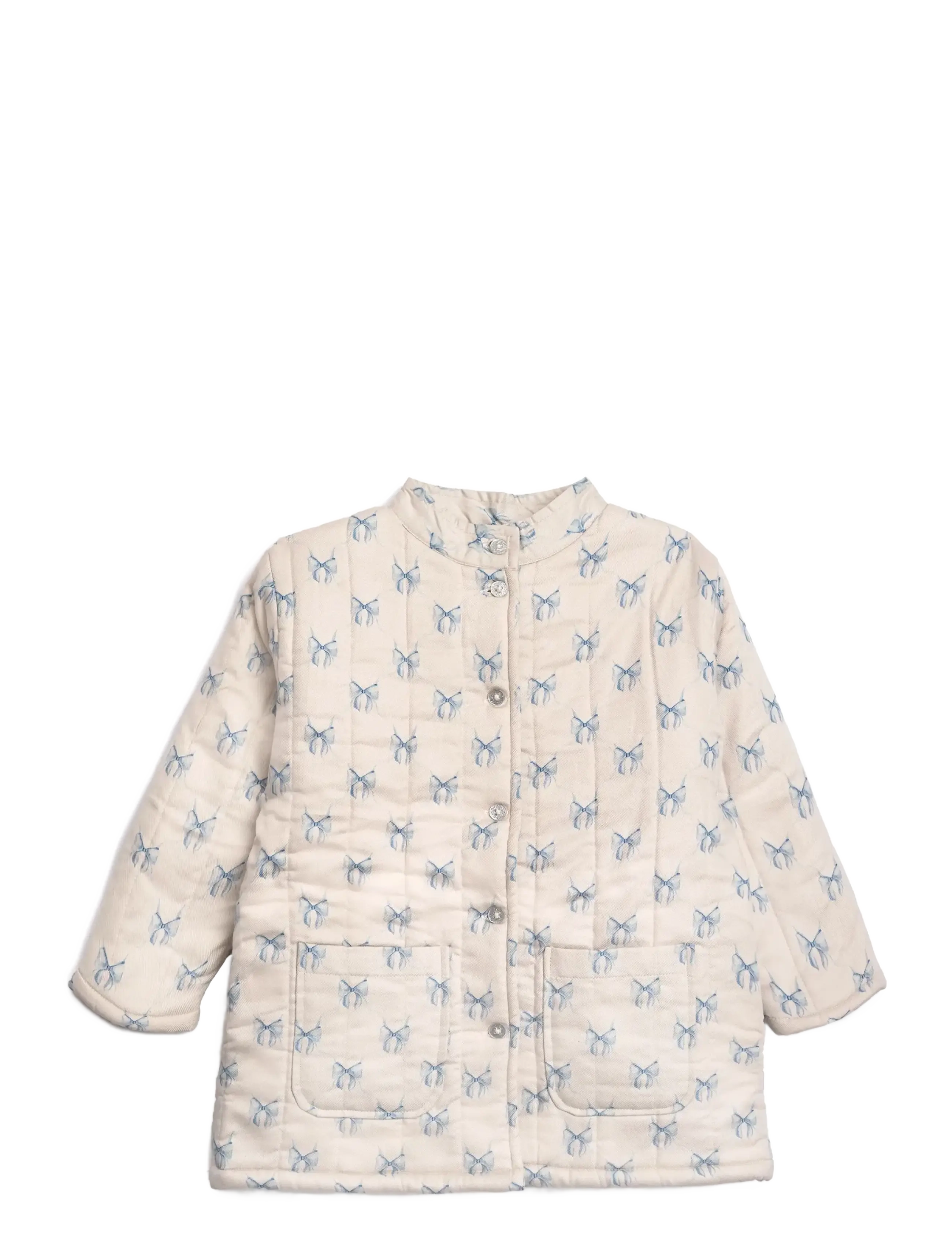 HANEVILD Bow Jacke Cream - 122/128 - Kinder