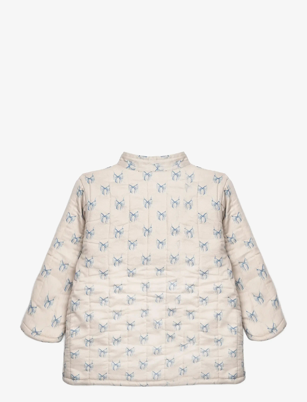 Hanevild - Bow jacket - quilted jackets - cream - 2