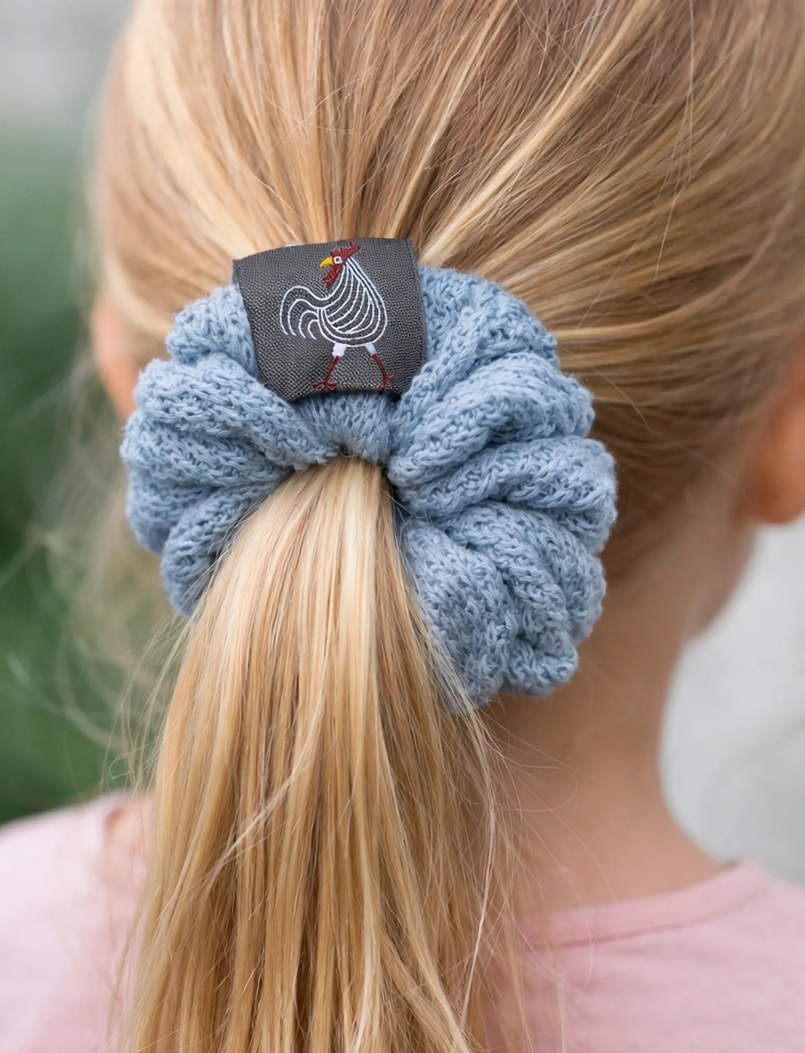 Hanevild - Hanevild scrunchies - hiusdonitsit - kentucky blue - 3