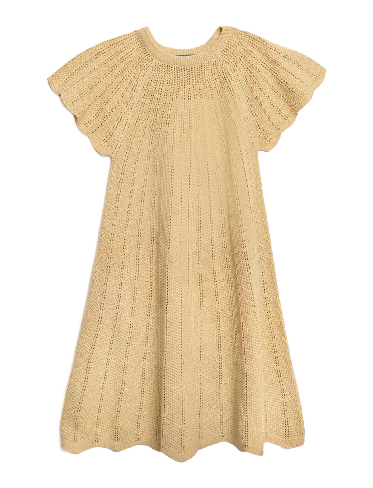 Hanevild Vibe dress - Odzież - ITALIEN STRAW / beige