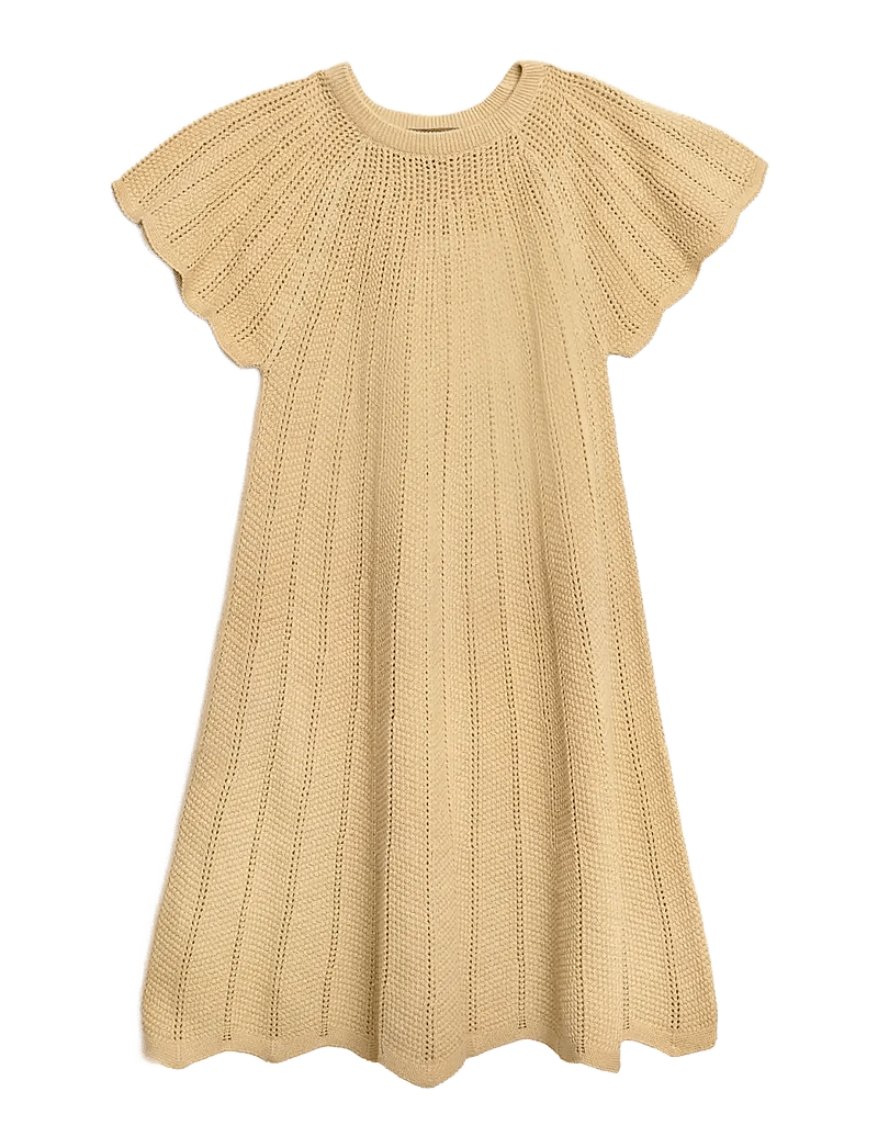 Hanevild - Vibe dress - kortærmede babykjoler - italien straw - 1