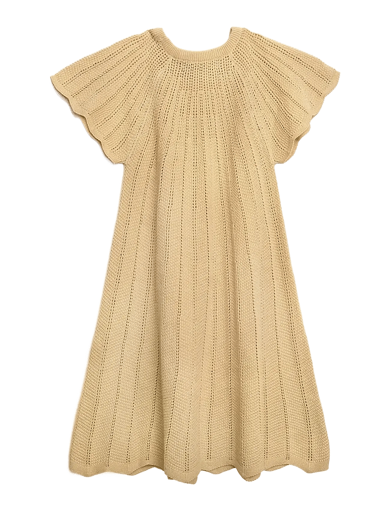 Hanevild - Vibe dress - kortærmede babykjoler - italien straw - 2