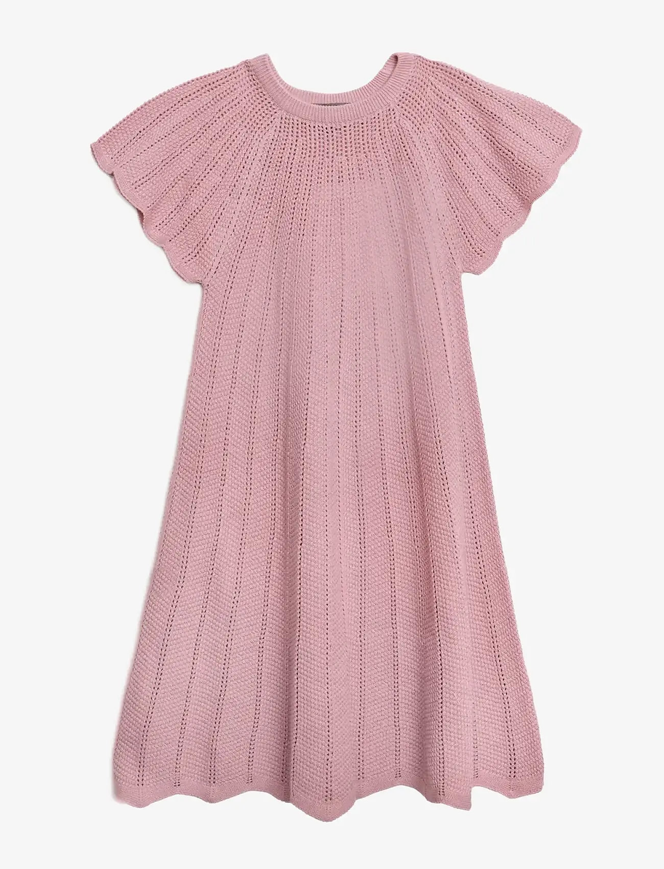 Hanevild - Vibe dress - kortärmade babyklänningar - pink - 1