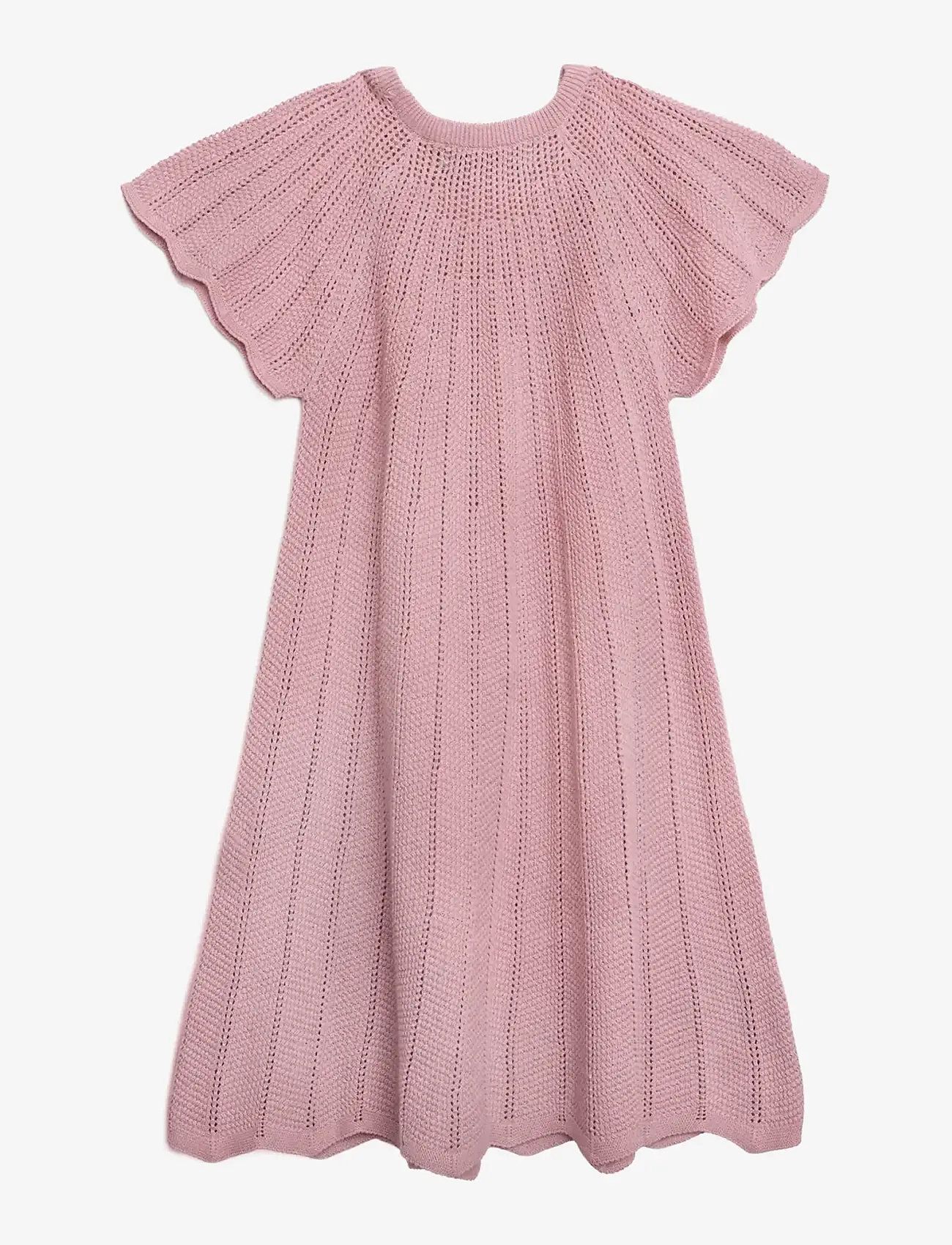 Hanevild - Vibe dress - kortärmade babyklänningar - pink - 2