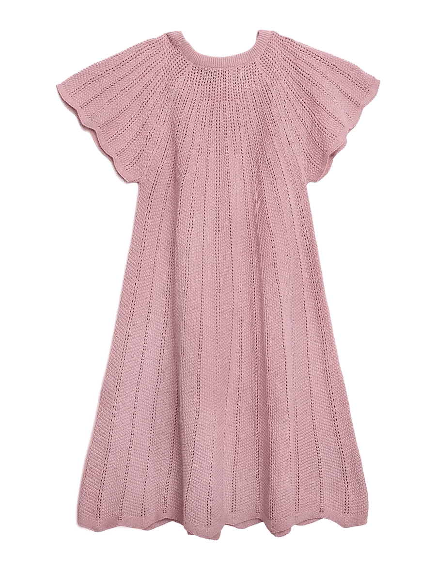 Hanevild - Vibe dress - kurzärmelige babykleider - pink - 2