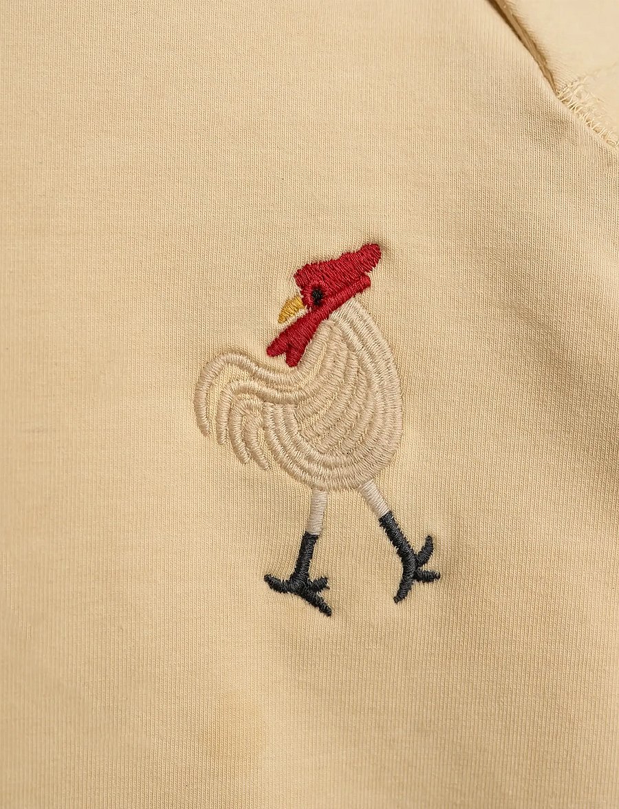 Hanevild - summer romper - langerma - italien straw - 5