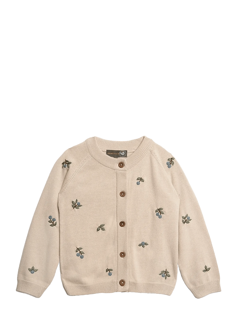 Hanevild - Blueberry cardigan - cardigans - summer sand - 1