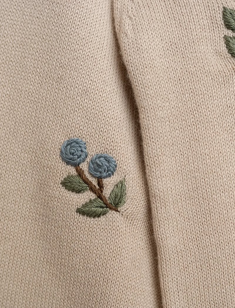 Hanevild - Blueberry cardigan - cardigans - summer sand - 5