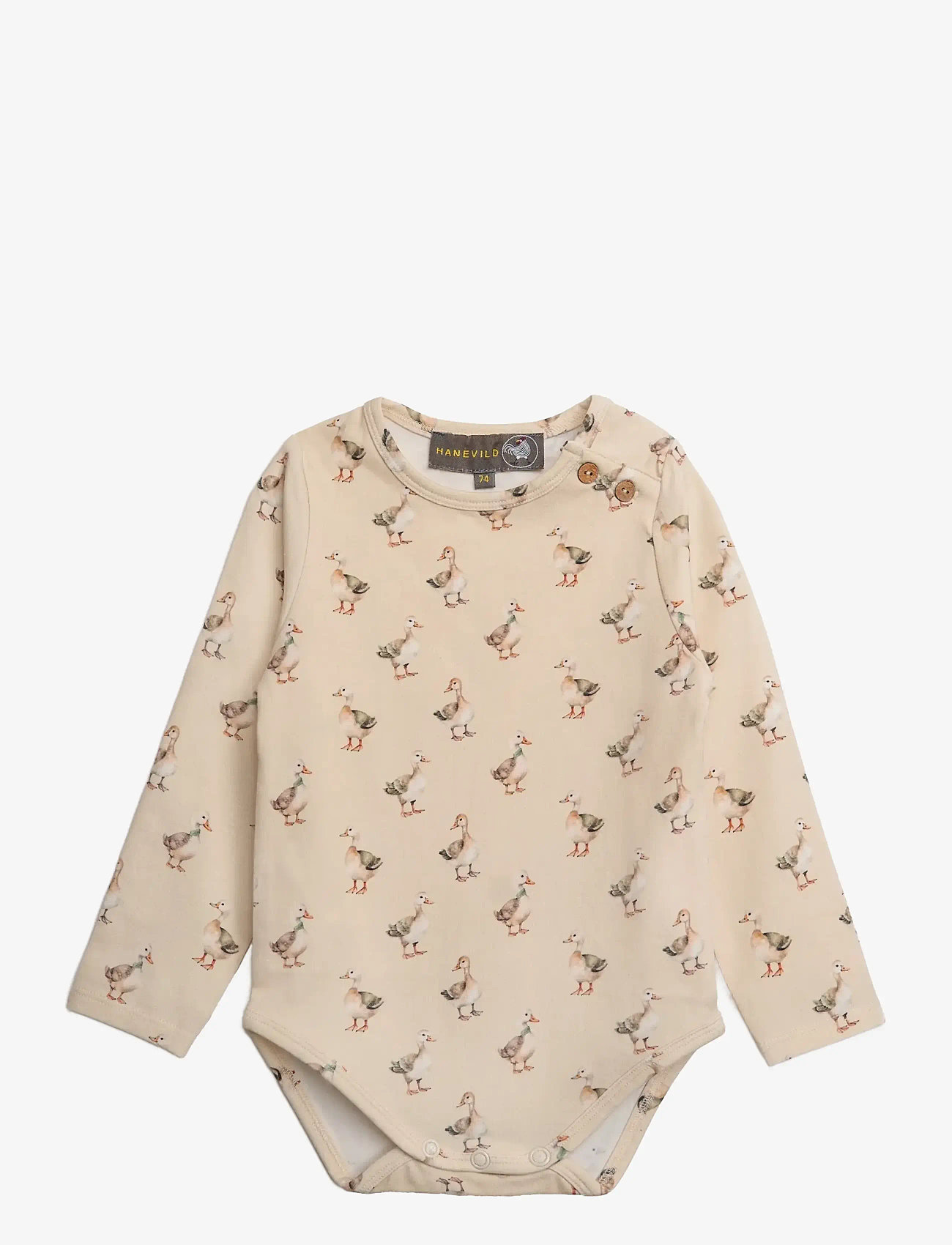 Hanevild - Goose romper - baby - langärmelige bodys - cream - 1