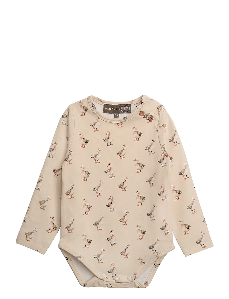 Hanevild - Goose romper - baby - langärmelige bodys - cream - 1