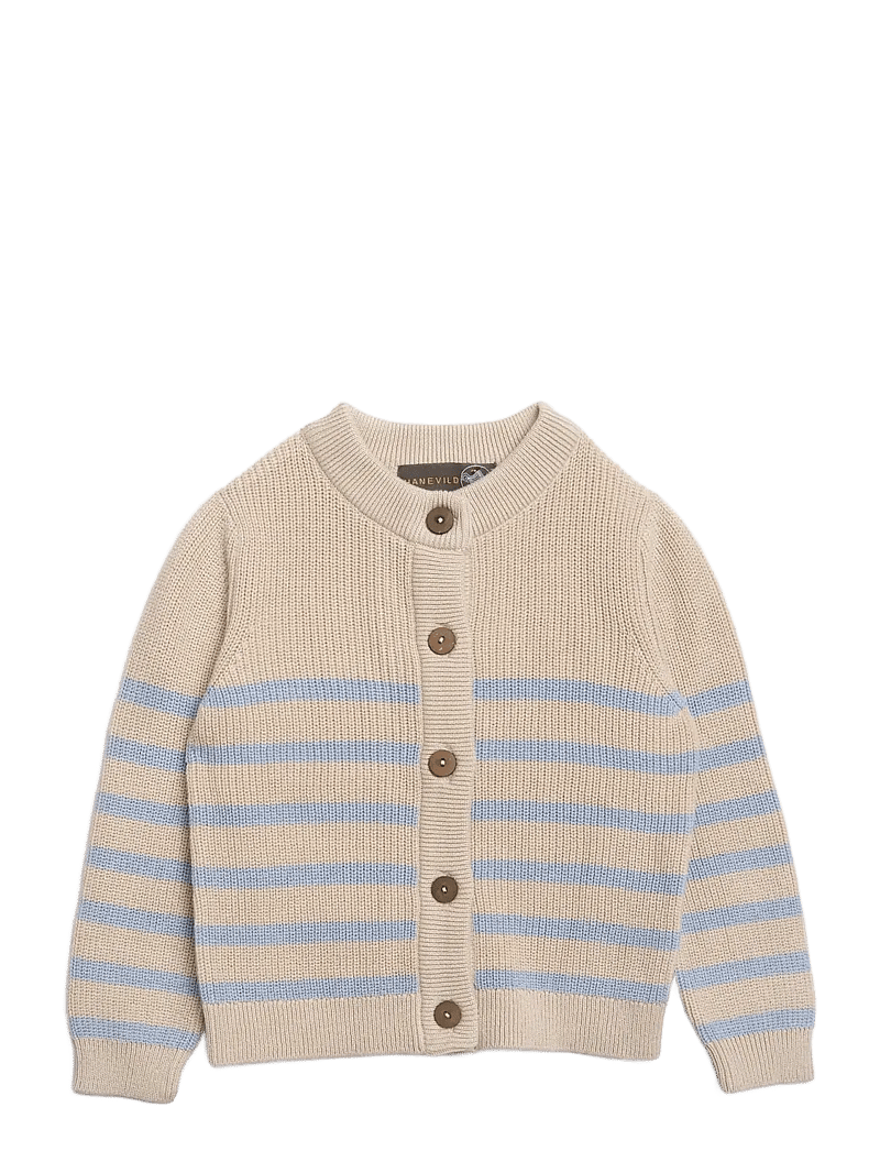 Hanevild - Sune cardigan - cardigans - kentuckey blue - 1