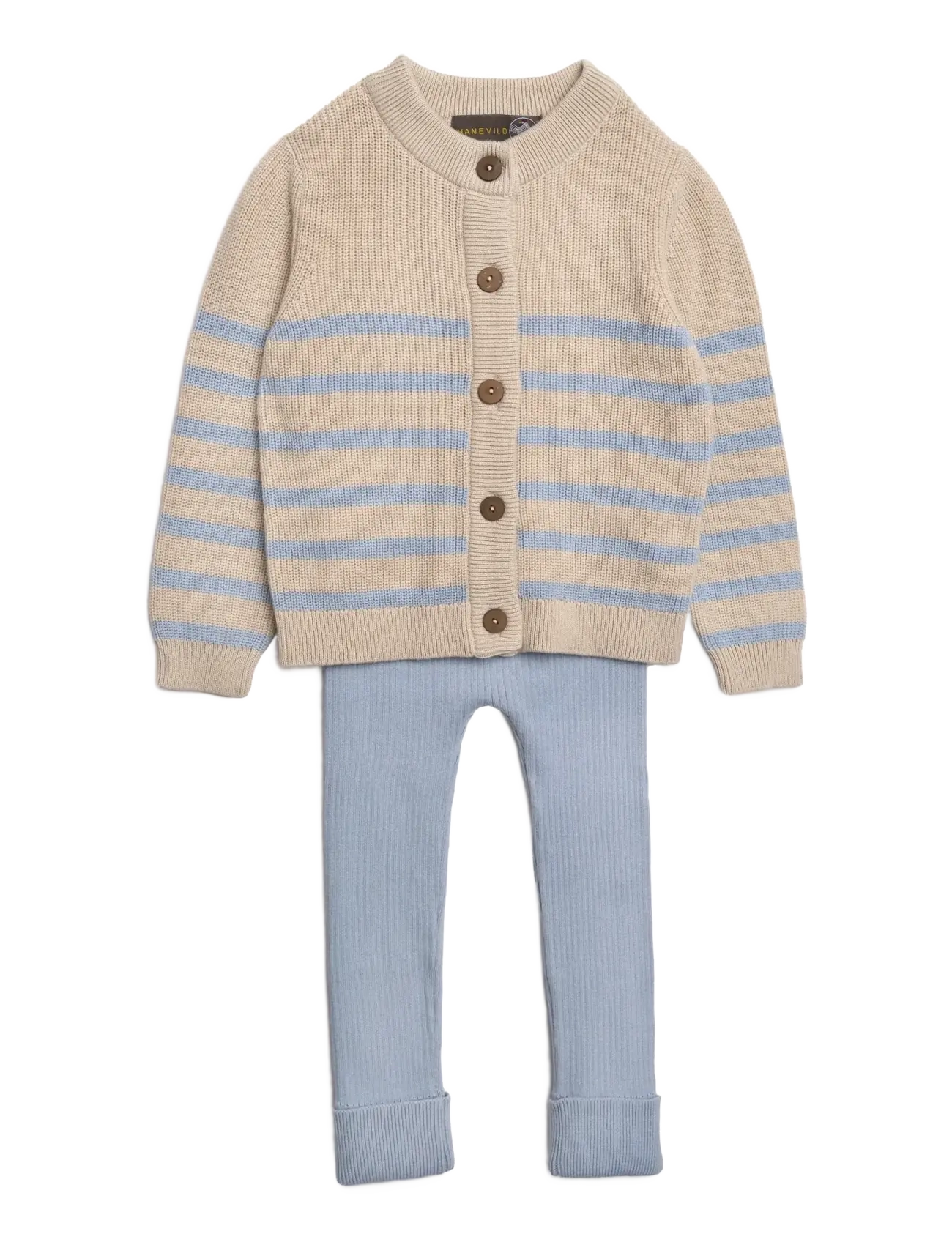 Hanevild - Sune cardigan - cardigans - summer sand - 3