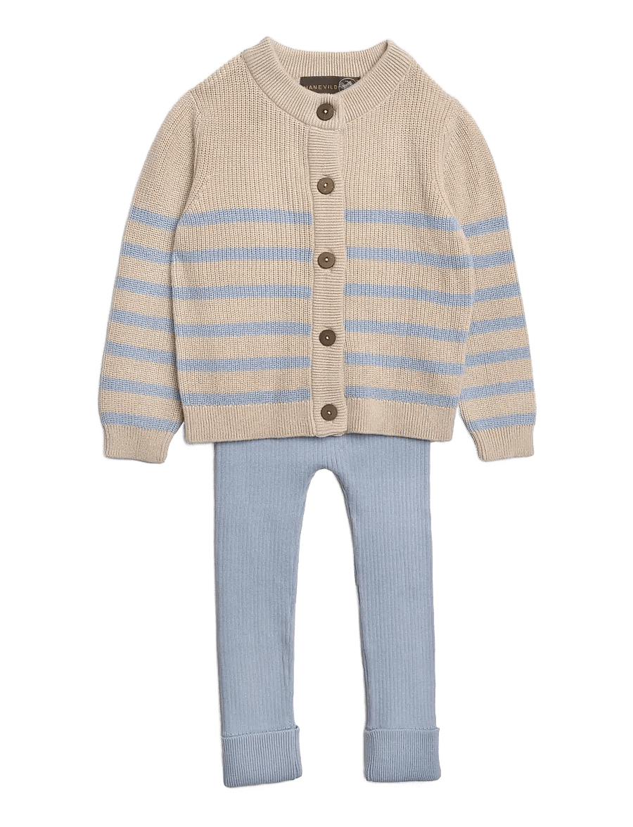 Hanevild - Sune cardigan - cardigans - summer sand - 3