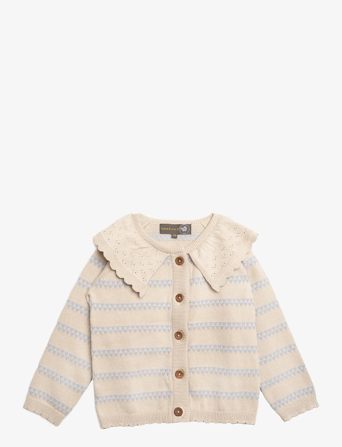 Hanevild - heart cardigan - susegamieji megztiniai - summer sand - 1