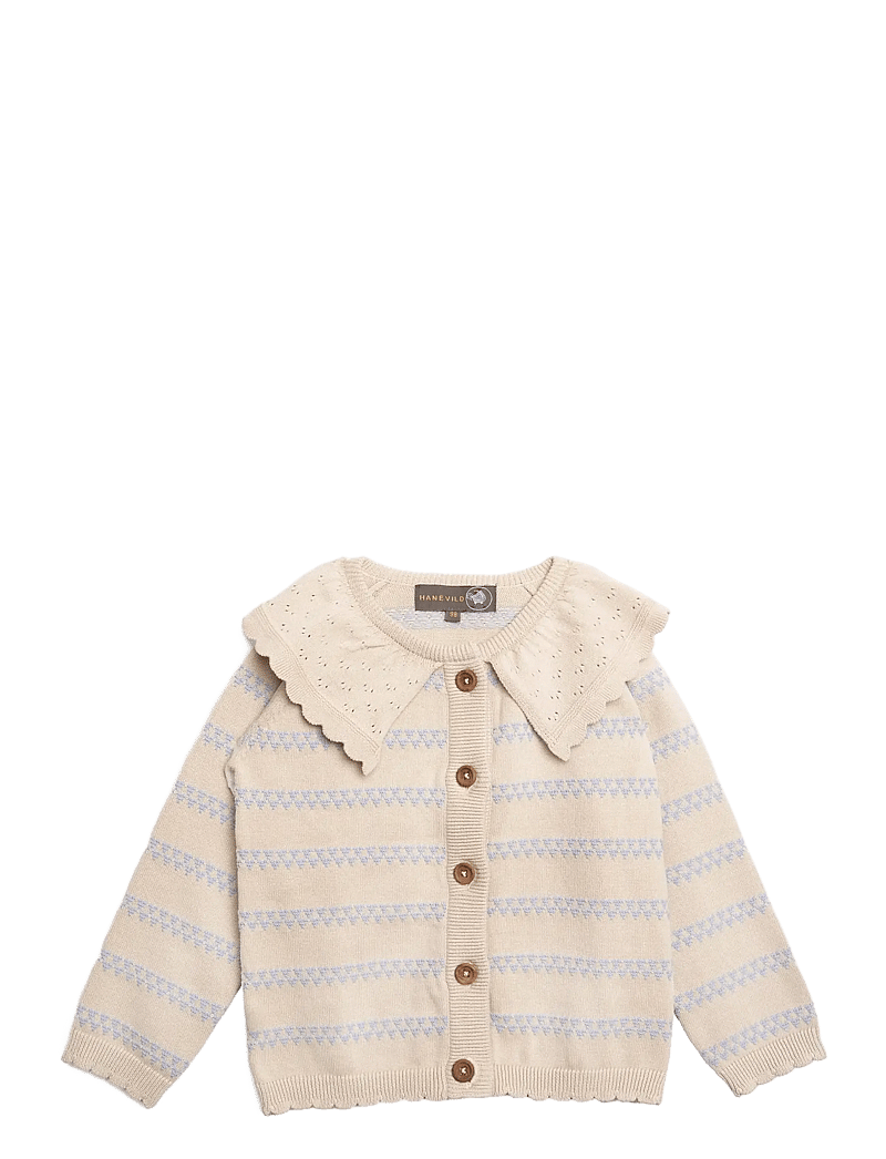 Hanevild - heart cardigan - kardiganid - summer sand - 1