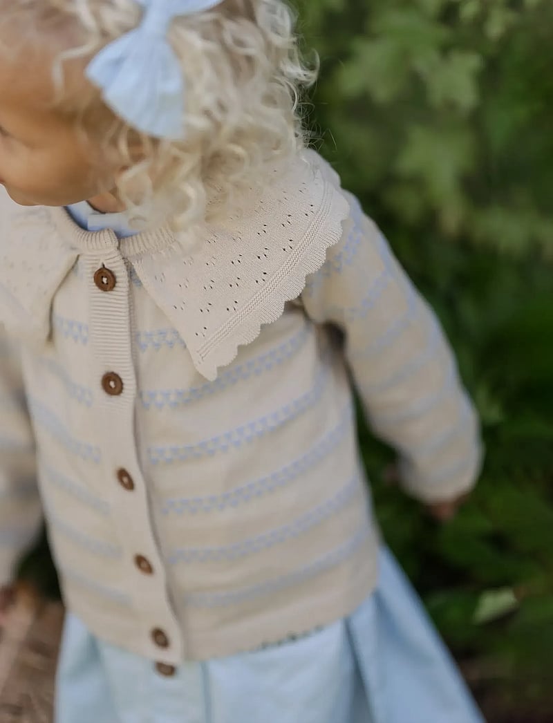 Hanevild - heart cardigan - kardiganid - summer sand - 5