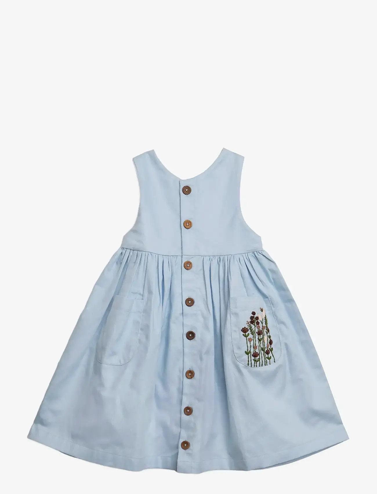 Hanevild - Sine dress - varrukateta beebi kleidid - kentucky blue - 1