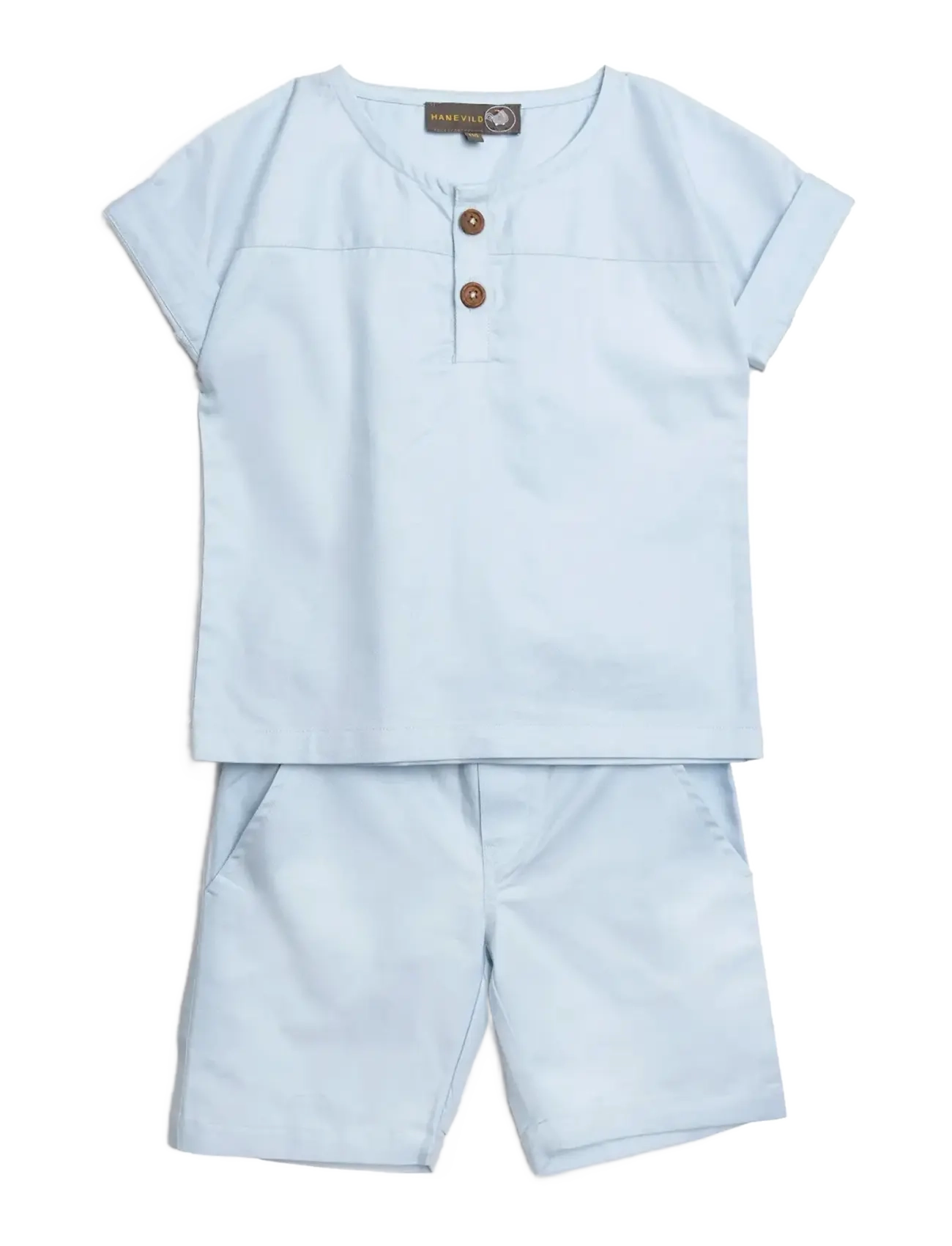 Hanevild - Thøger shorts - spodenki chino - kentucky blue - 3