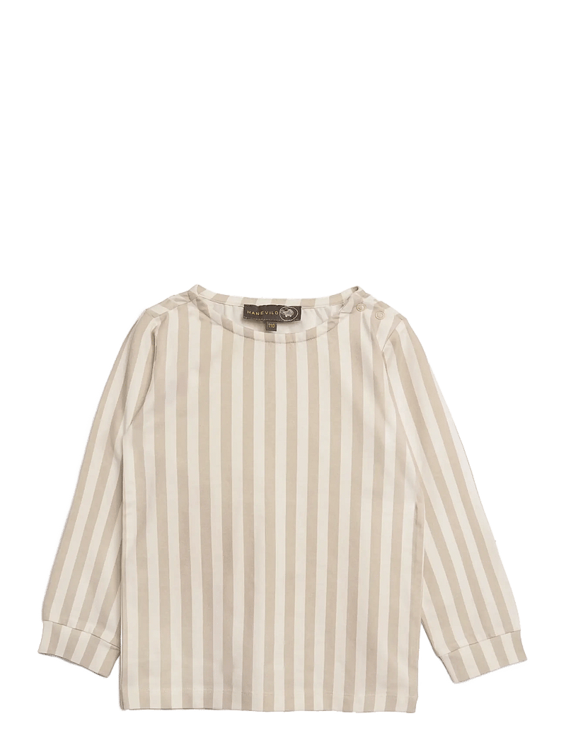 Hanevild - Striped blouse - boy - blusar & tunikor - beige - 1