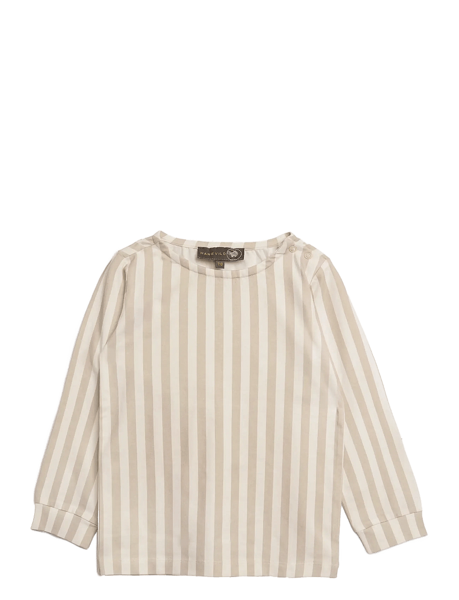 Hanevild - Striped blouse - boy - pluusid ja tuunikad - beige - 1