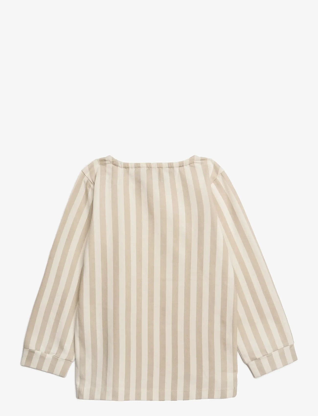Hanevild - Striped blouse - boy - blusar & tunikor - beige - 2
