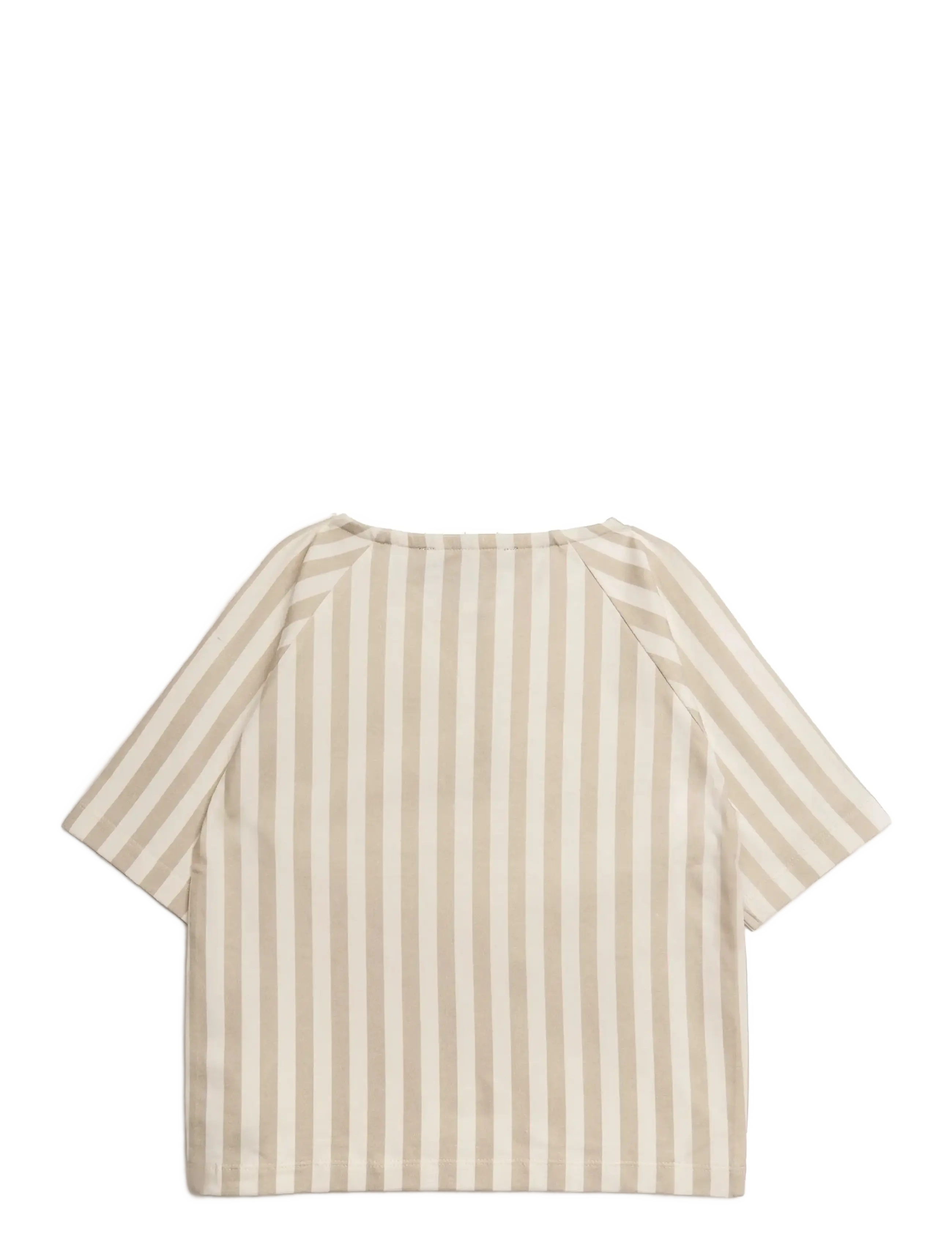 Hanevild - Striped t-shirt - kurzärmelige - beige - 2