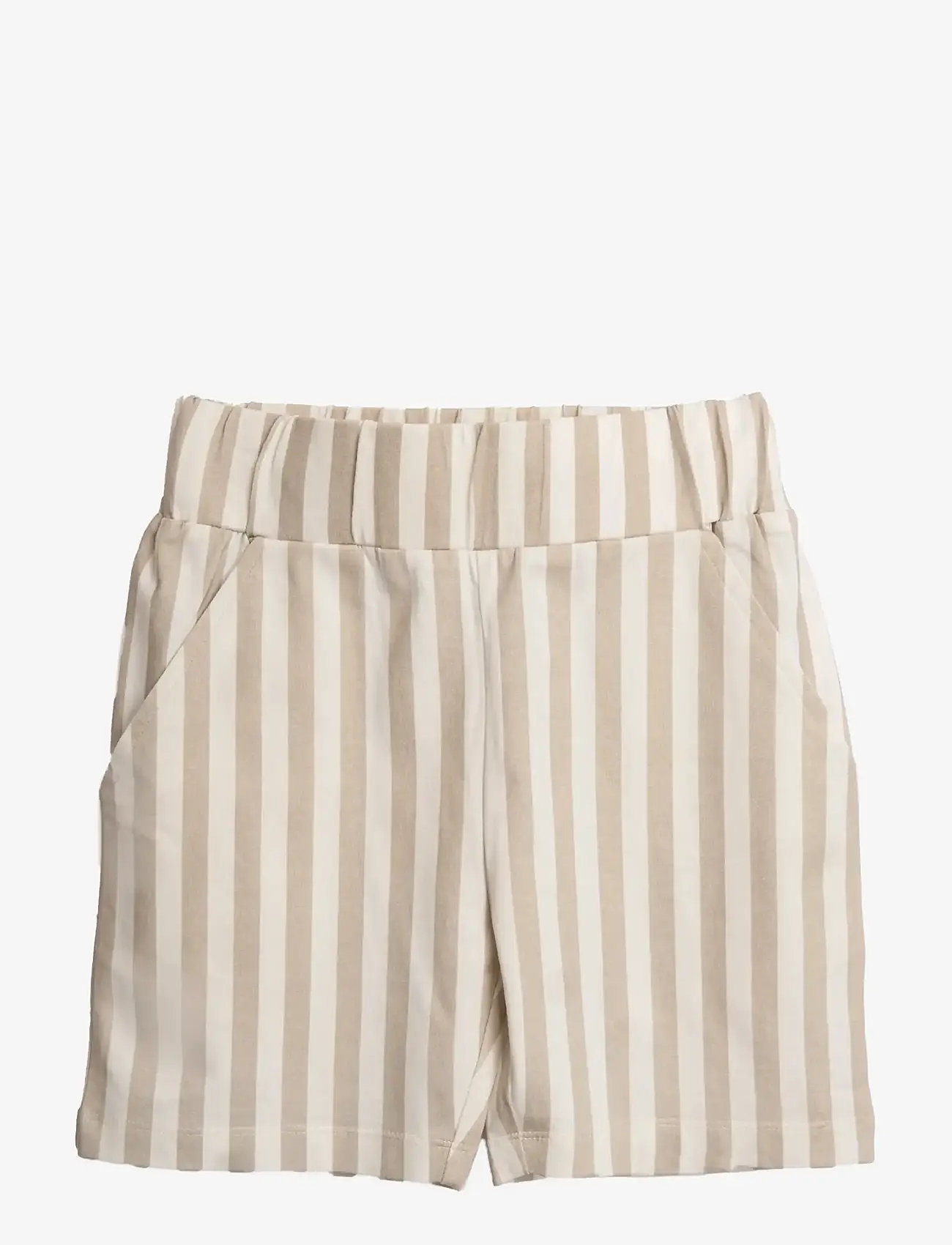 Hanevild - Striped shorts - casual shorts - beige - 1