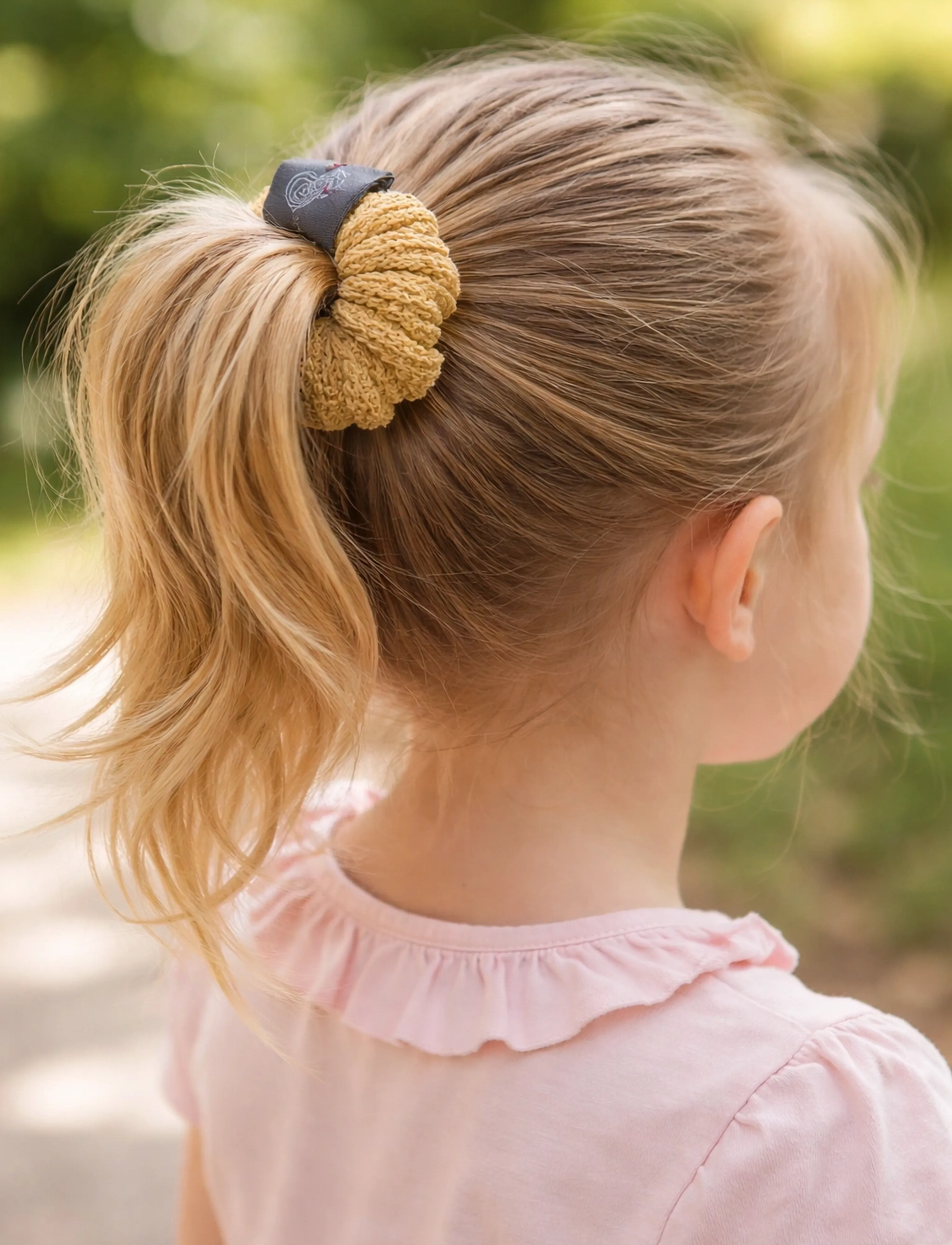 Hanevild Hanevild Scrunchies, One Size, Yellow, Hårtilbehør > Scrunchies, Børn