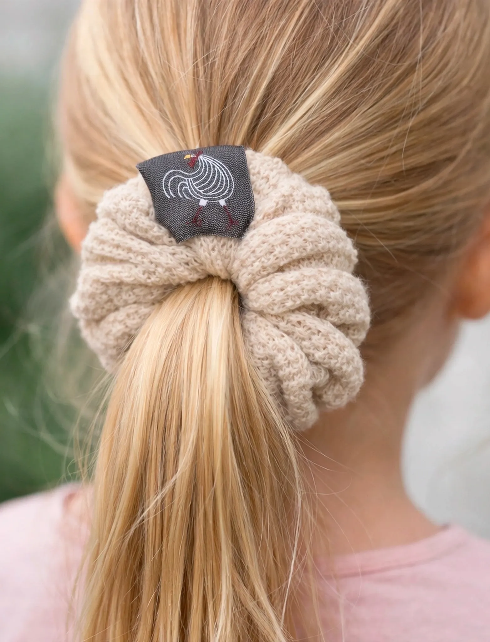 Hanevild Hanevild Scrunchies, One Size, Cream, Hårtilbehør > Scrunchies, Børn