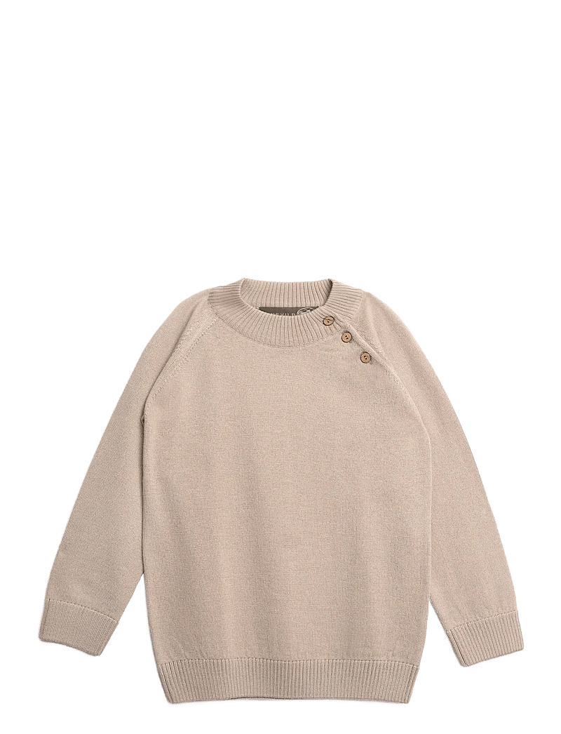 Hanevild - Thin merino wool sweater - pullover - sand merinowool - 1