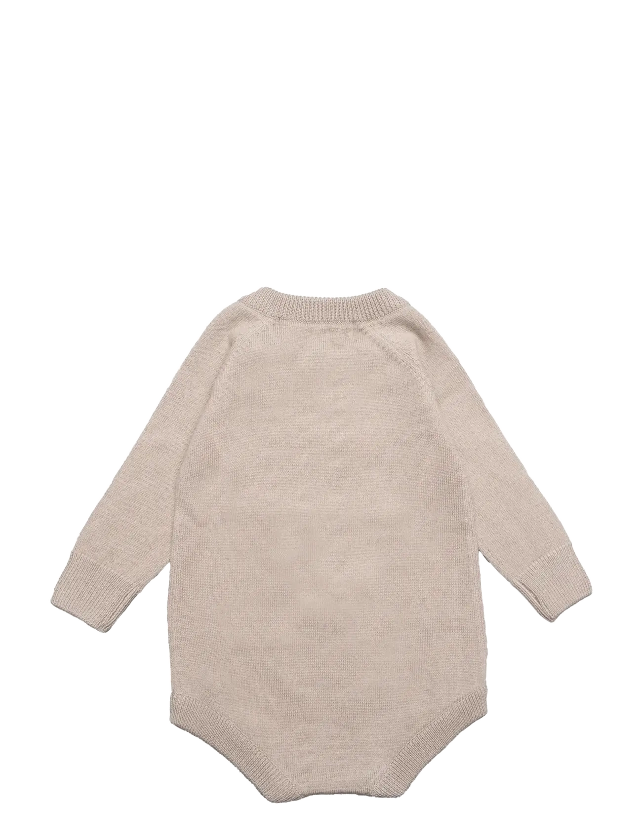 Hanevild - Martin romper - merino wool - pikkade varrukatega bodid - oatmeal - 2