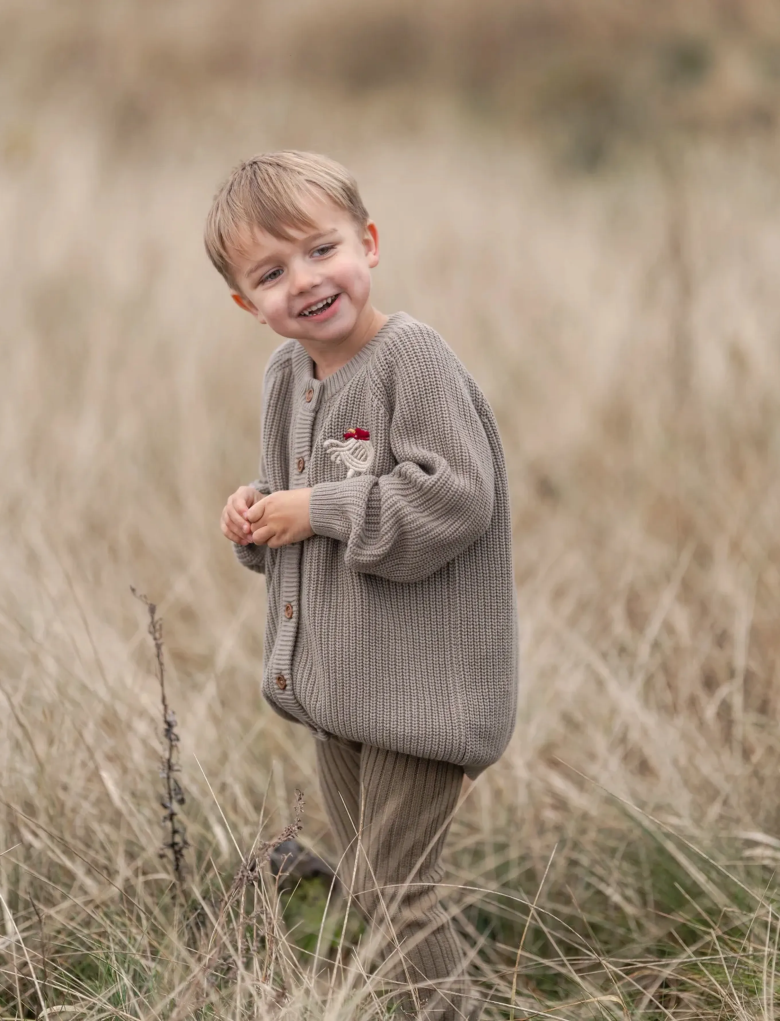 Hanevild - Kaj cardigan - cardigans - caribou - 3