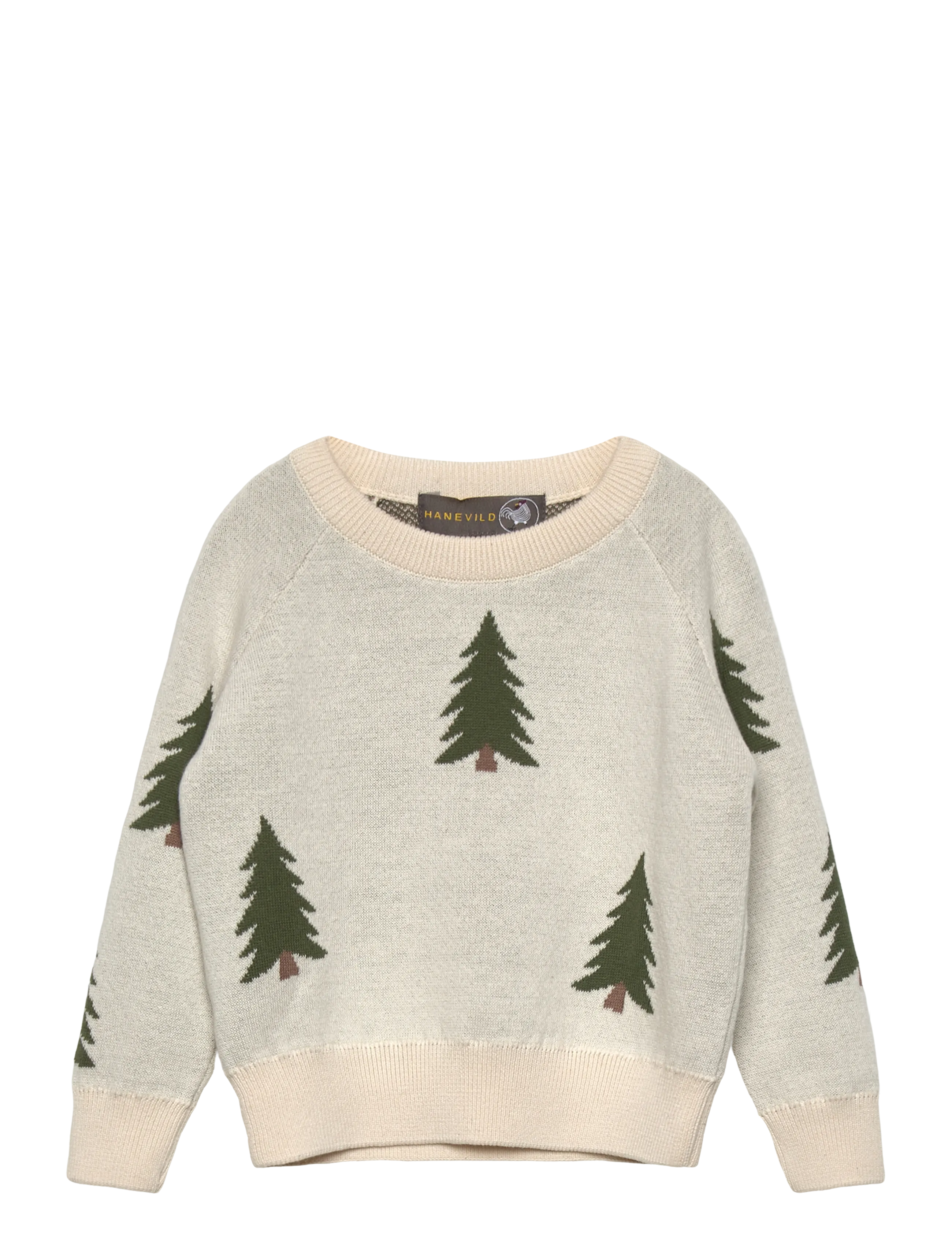 HANEVILD Christmas Bluse Cream - 80 - Kinder