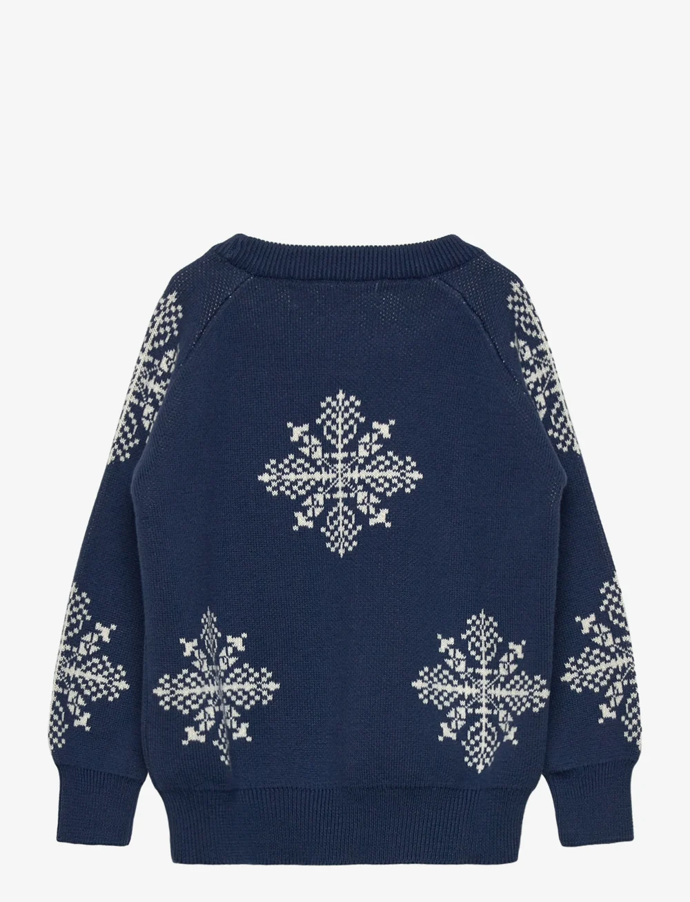 Hanevild - Snowflake blouse, blue - džemprid - ensign blue - 2