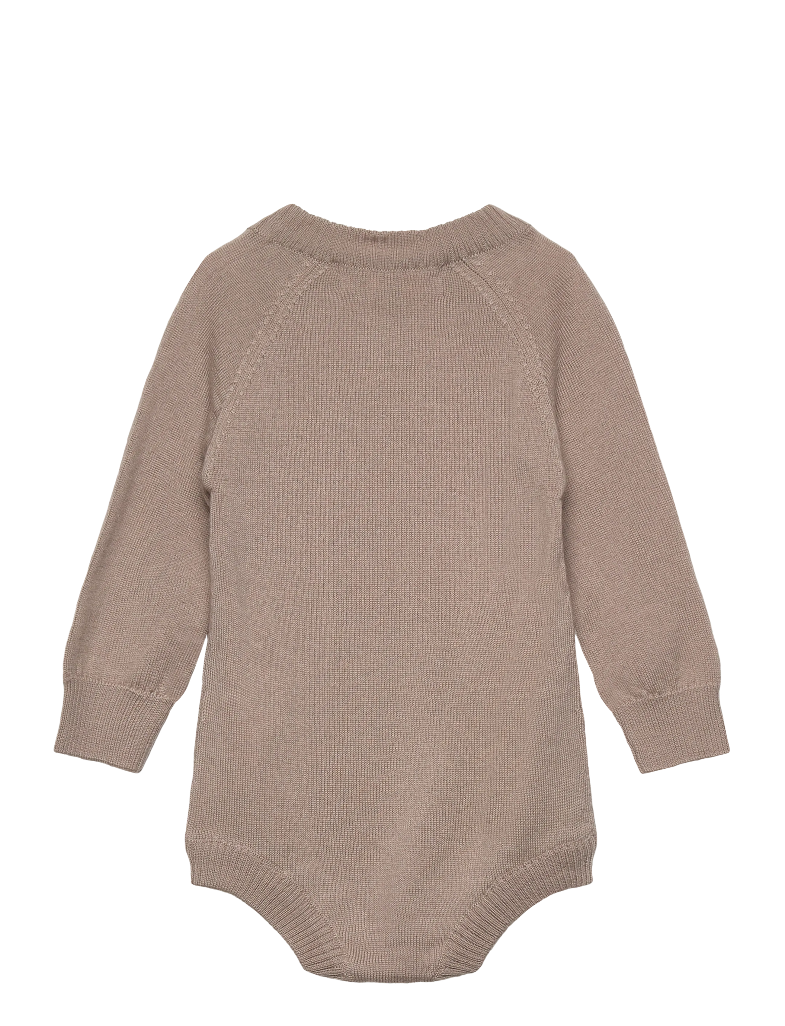 Hanevild - Martin romper, merinowool - långärmade bodies - cream oatmeal - 2