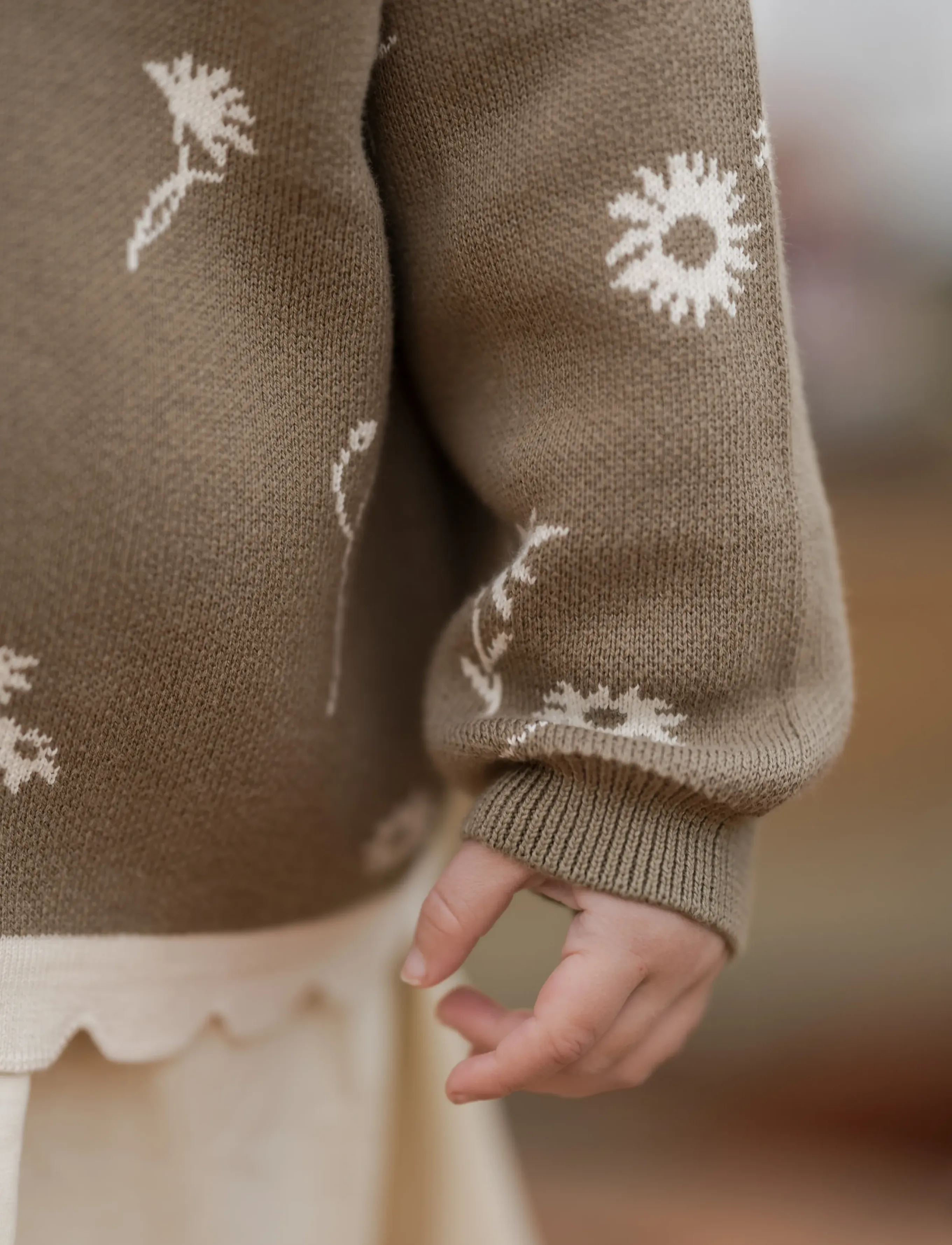 Hanevild - Alva cardigan - coriander - 3