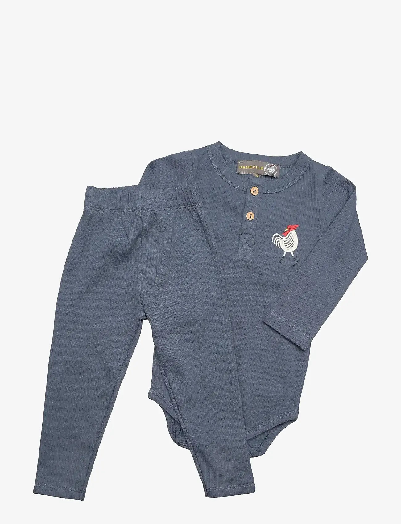 Hanevild - Leo leggings - leggings - ombre blue - 3