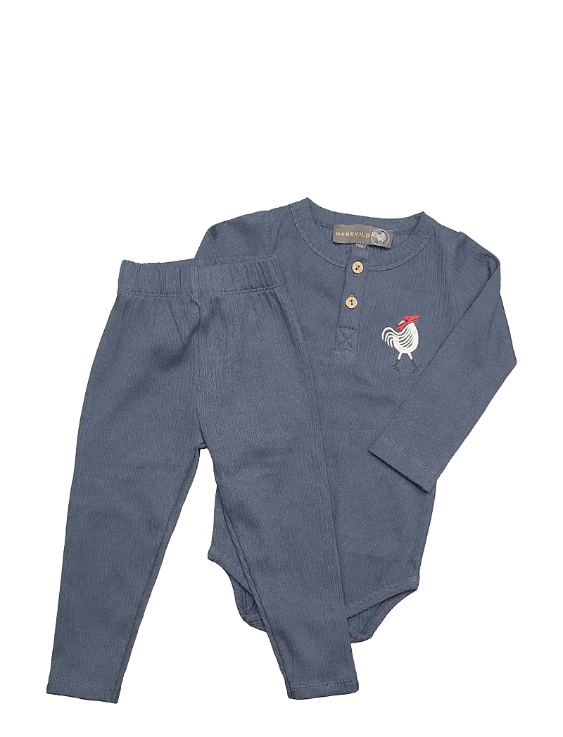 Hanevild - Leo leggings - leggings - ombre blue - 3