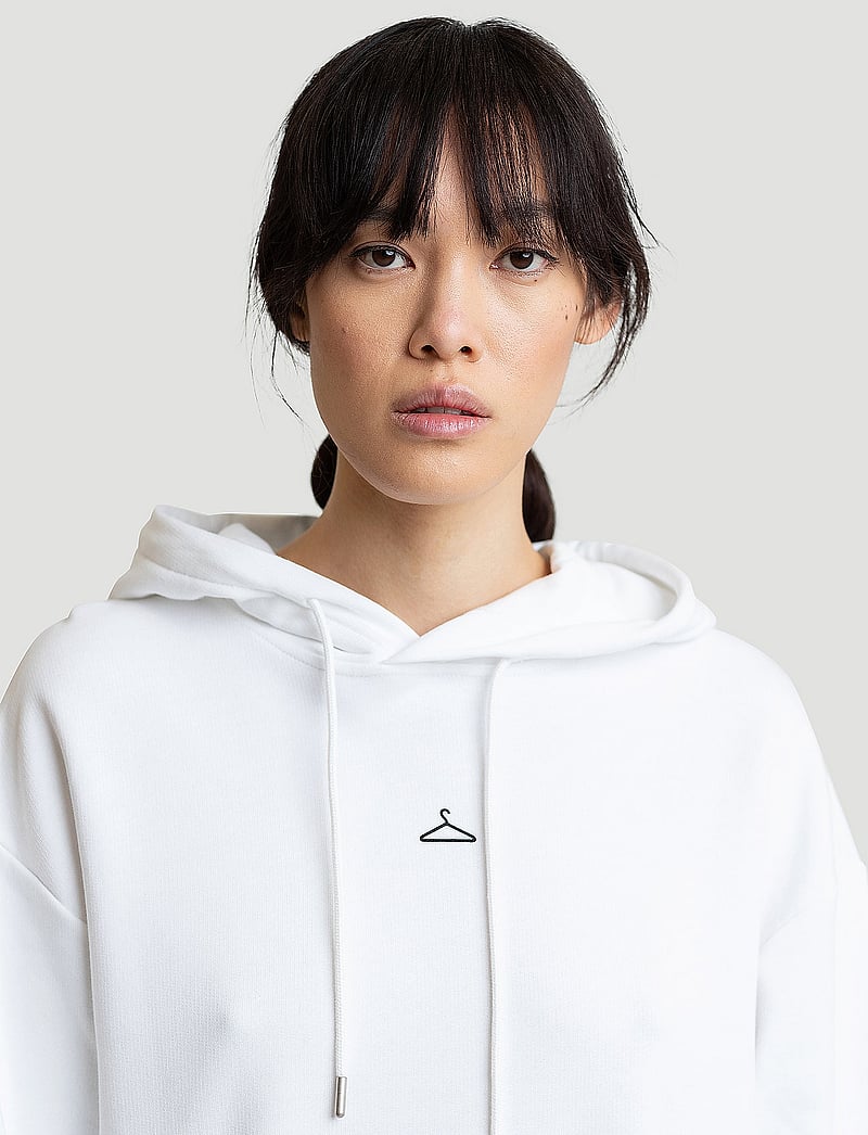 Hanger by Holzweiler - Hanger Hoodie - kapuzenpullover - white - 0